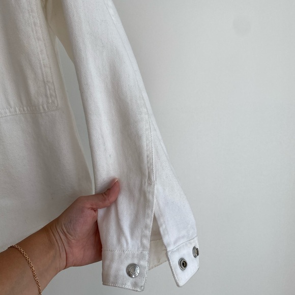 Calvin Klein white Jean jacket - Picture 4 of 5